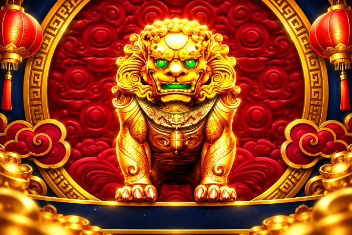 5 Lions Megaways illustrated game artwork