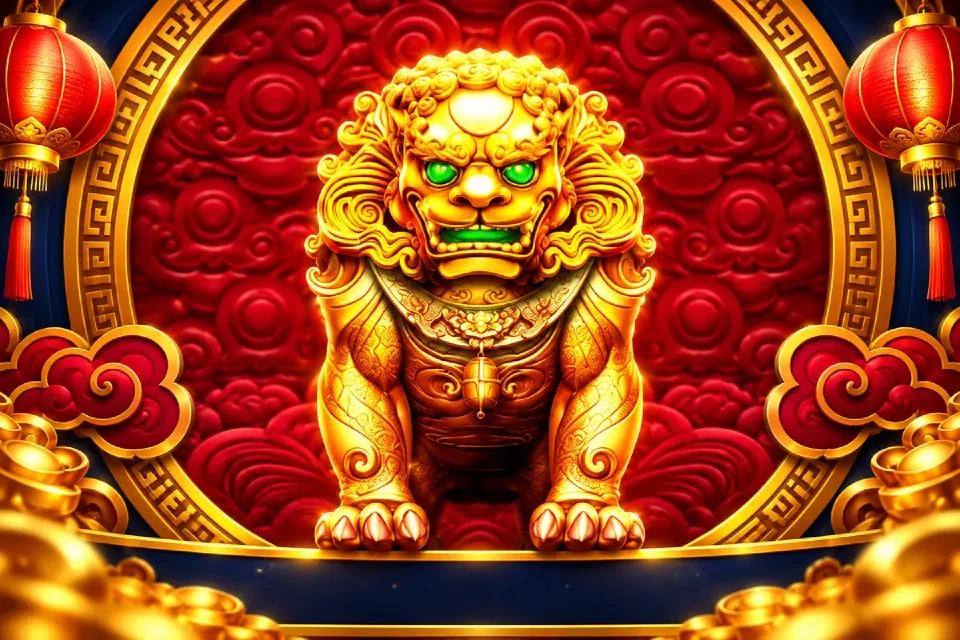 5 Lions Megaways illustrated game artwork