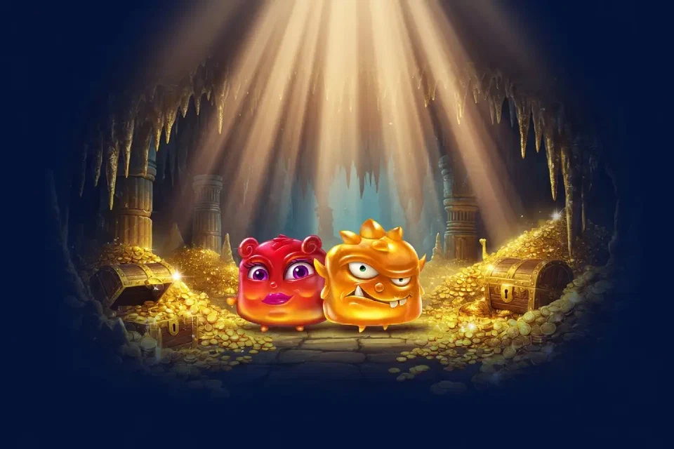 Monster Superlanche illustrated game artwork